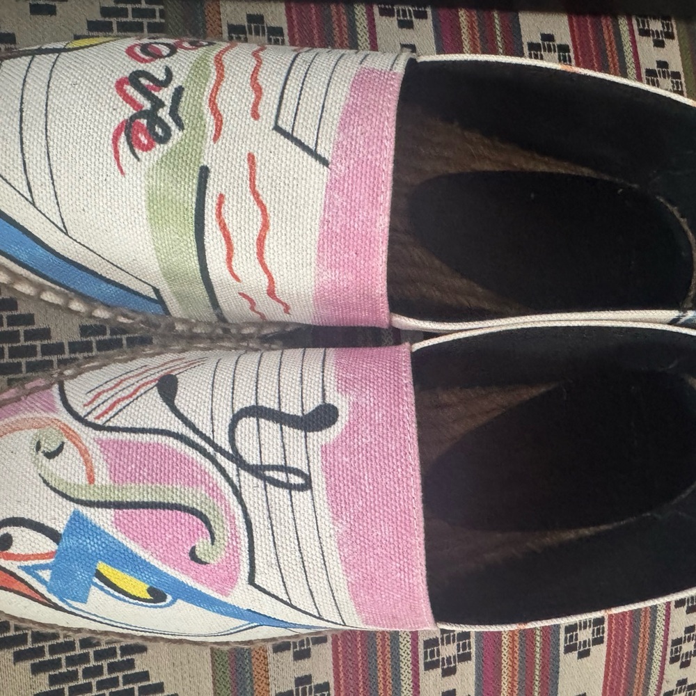 Yves Saint Laurent Perseo Canvas Espadrilles European Sz 41, US 10.5 or 10. New - Picture 16 of 16